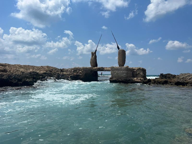 גשר האבן חוף נווה ים