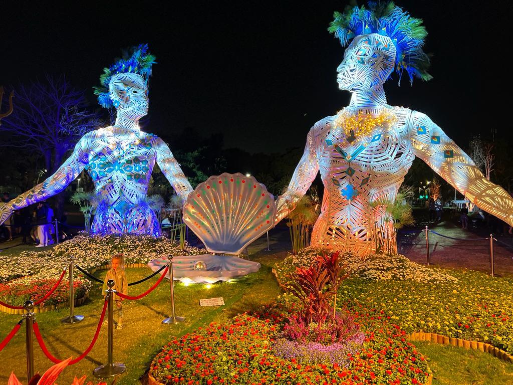 אביב של צבעים – פסטיבל של אור וצבע בפארק רמת גן