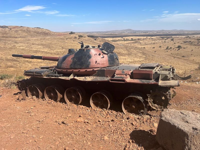 טנק סורי עמק הבכא - במלחמת יום הכיפורים