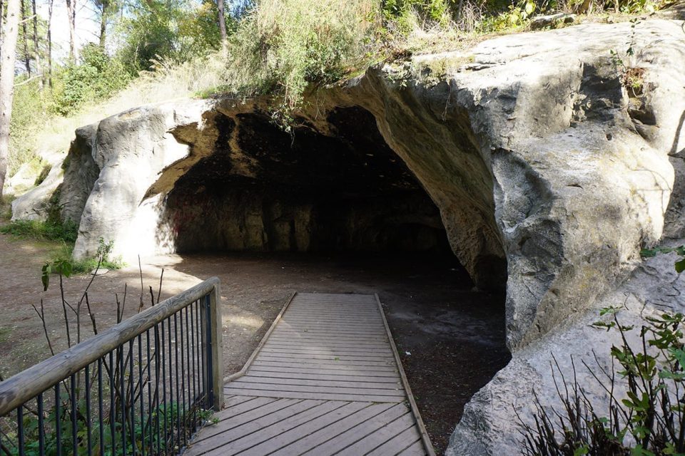 המערה בנחל השופט