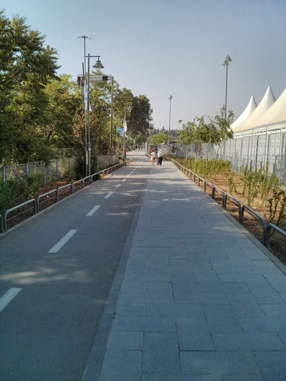 מסלול הליכה במתחם התחנה ירושלים