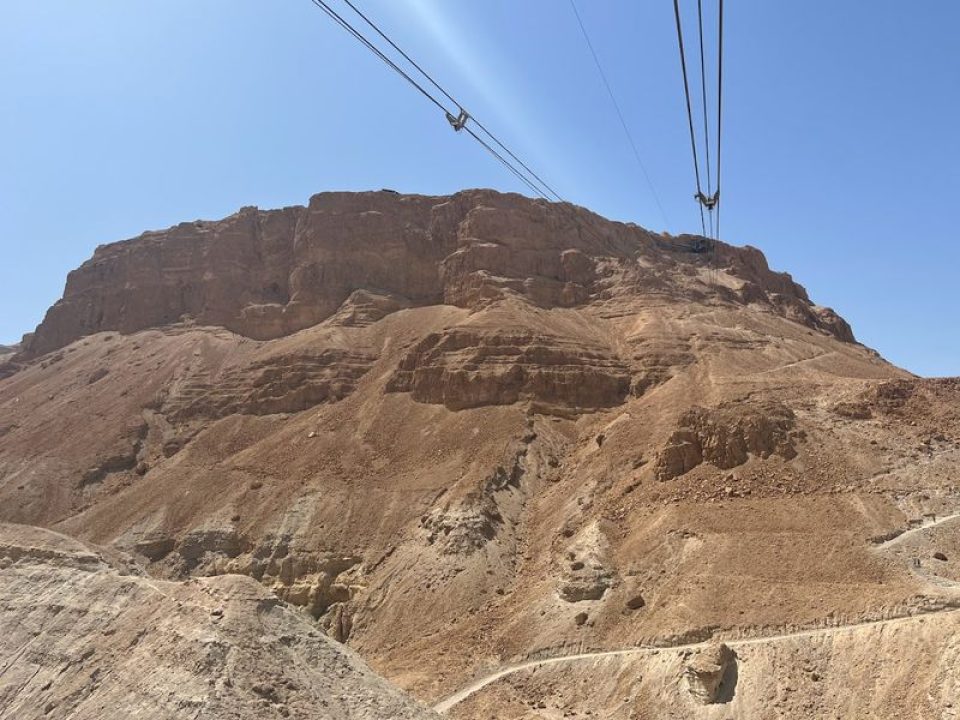 עלייה הרכבל למצדה